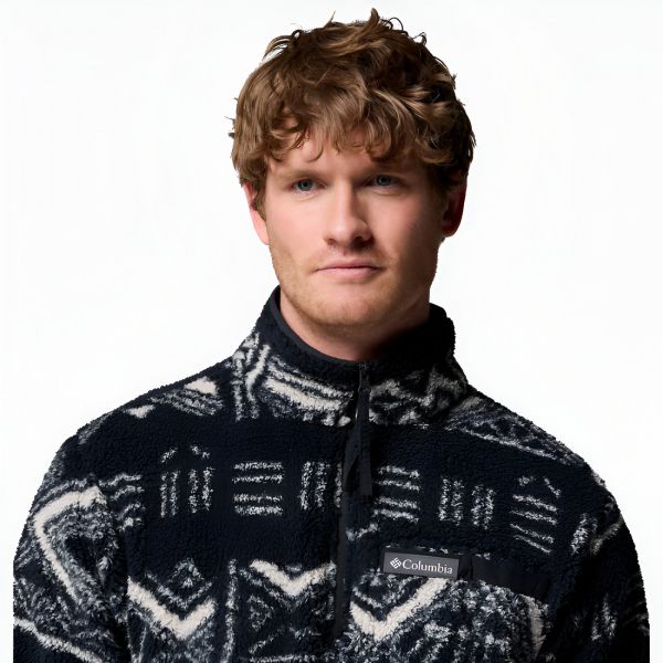 חולצת פליס | Rugged Ridge High Pile Half Zip | גברים